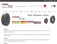 Tablet Screenshot of conexline.com